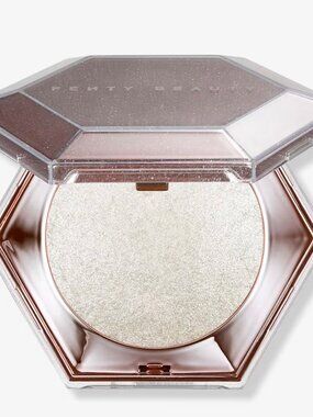 New Fenty Beauty Diamond Silver Highlighter "How Many Carats?!" Travel Sized